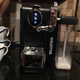 Looks good on my counter. The chromed plastic assembly is the milk frothing device.